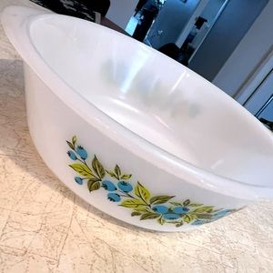 Vintage Glasbake Blueberry 🫐 Casserole dish